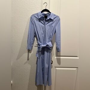 Alex Marie Light Blue Long Sleeve Dress